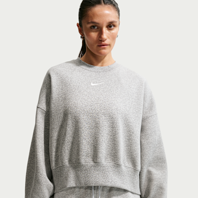 BRIEFING 新品　WOMEN’S HYBRID DOWN CREWNECK Nike Sportswear Phoenix Fleece Women's Over-Oversized Crew-Neck